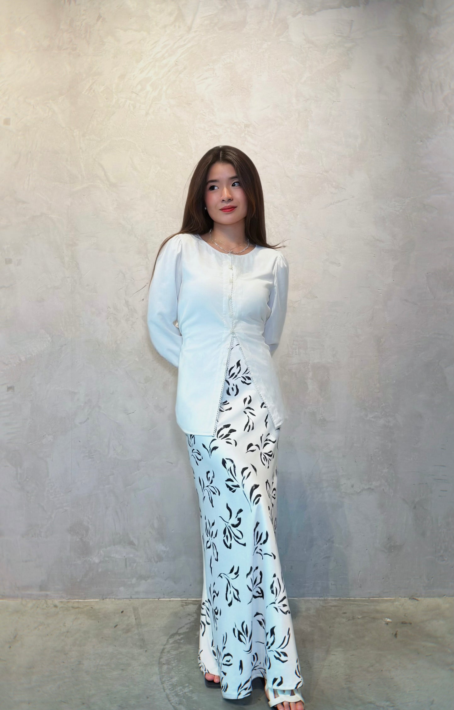 Ellie Satin Printed Skirt - Pre-order open ✨