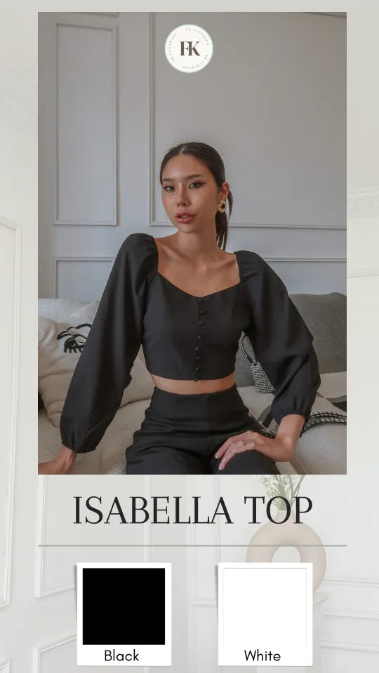 Isabella Long Sleeve Top