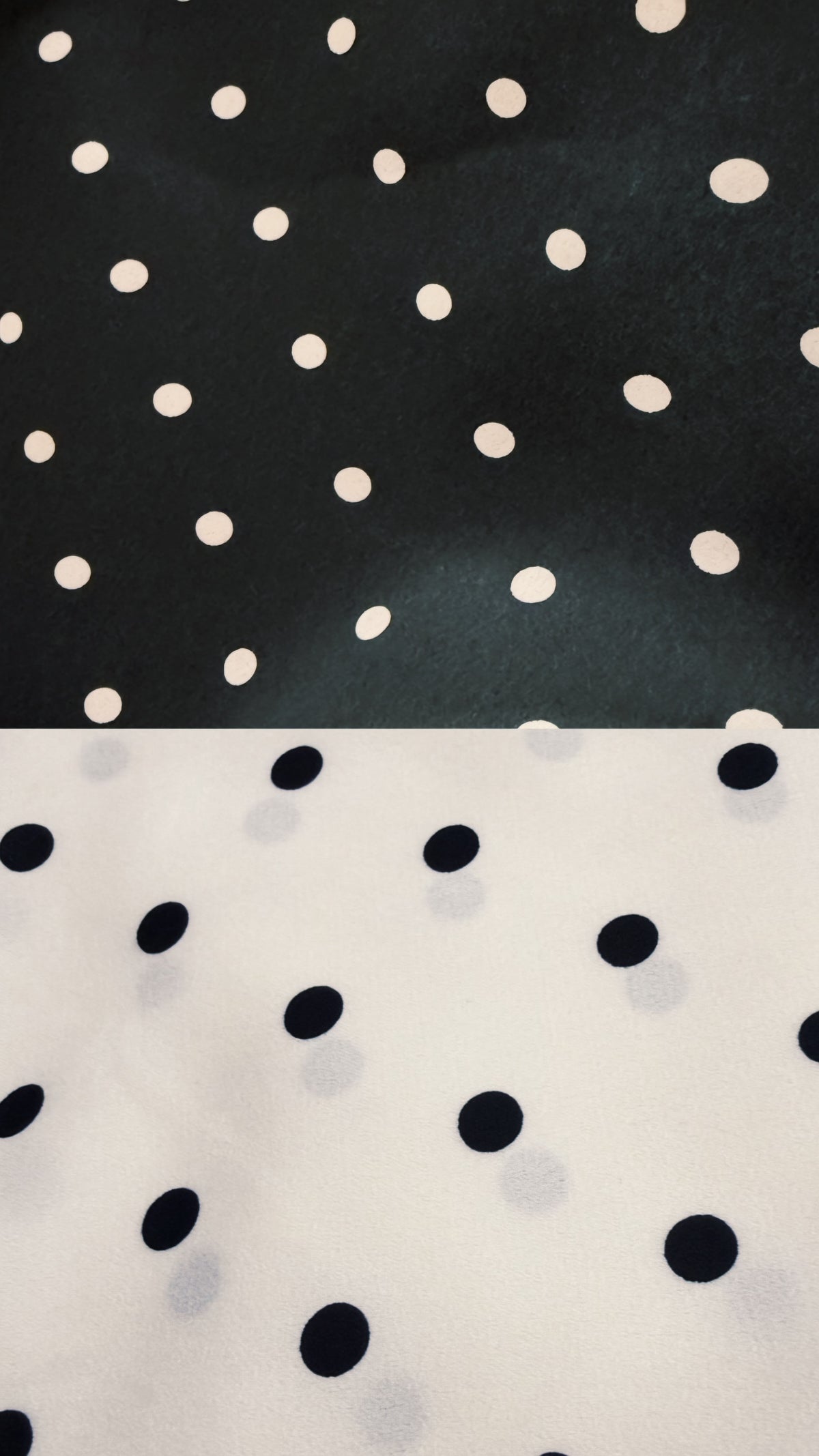 Polka Midi Satin Skirt